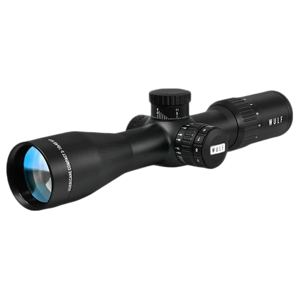 WULF Hurricane Compact SFP IR Rifle Scope HFT Pro Reticle 3-10x40 - featured image