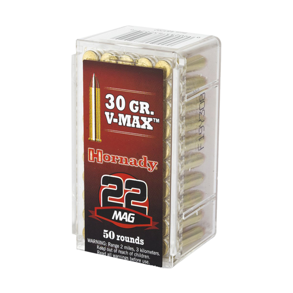 Hornady 22 WMR 30gr V-Max - featured image