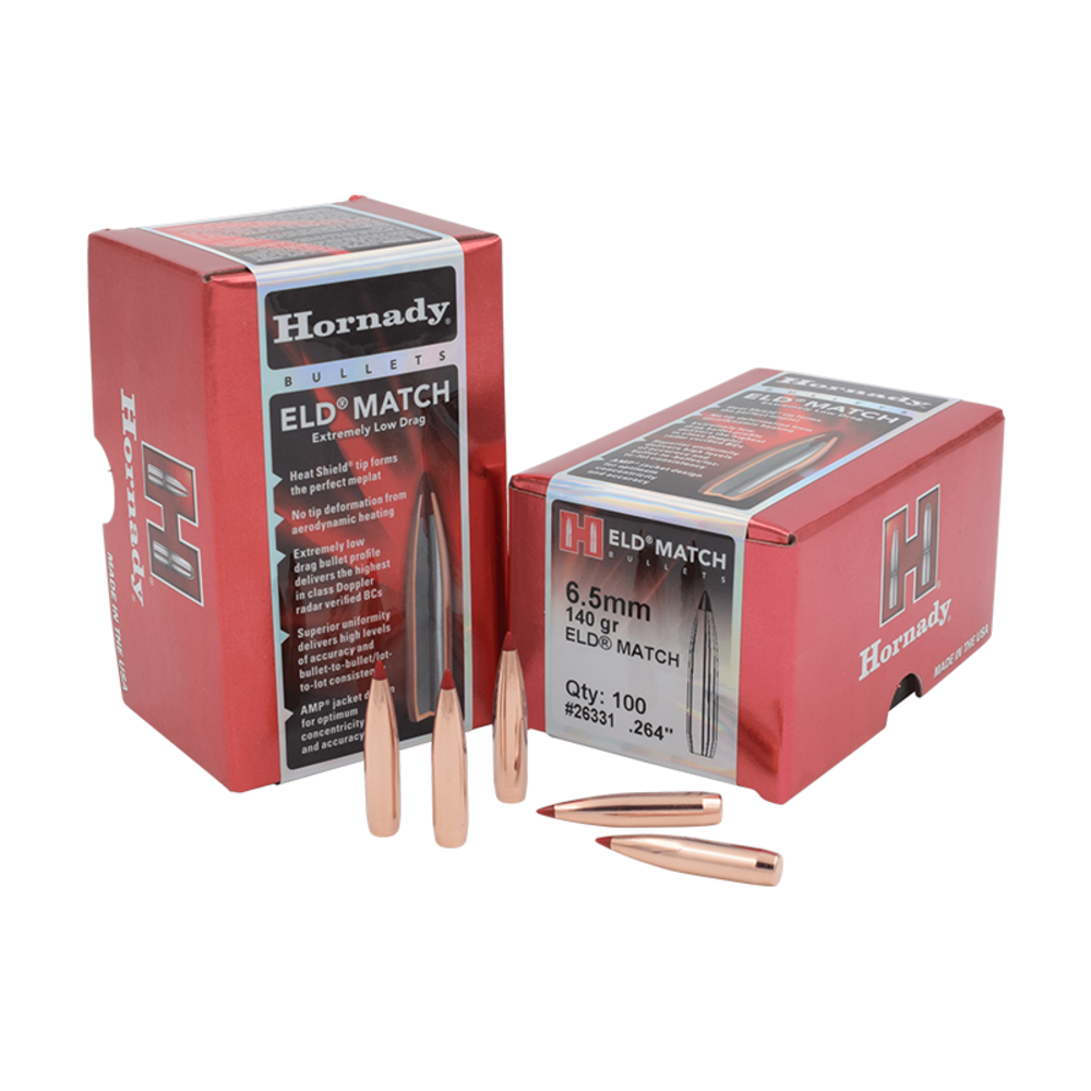 Hornady 6.5Mm 140Gr Eld Match (100) - featured image