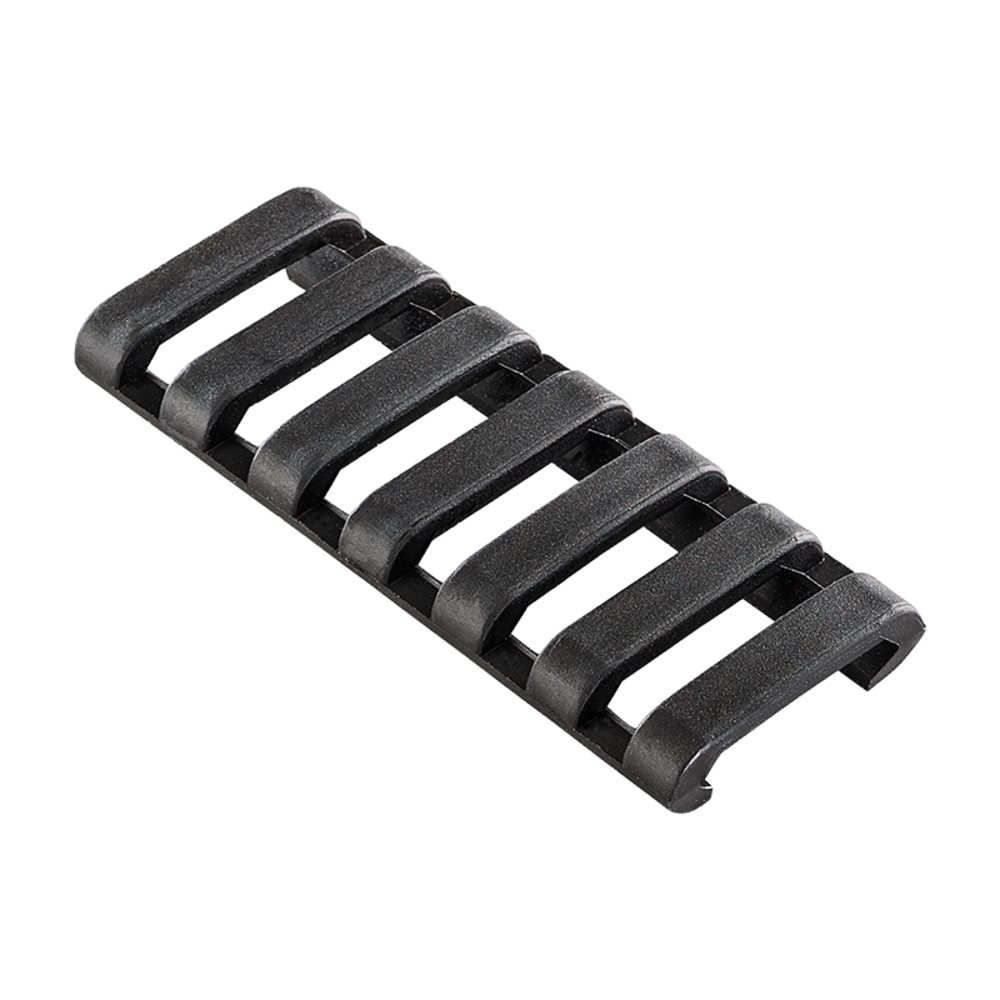 Ergo 7 Slot Low Profile Ladder Rail Covers (3 Pack) Black - featured image