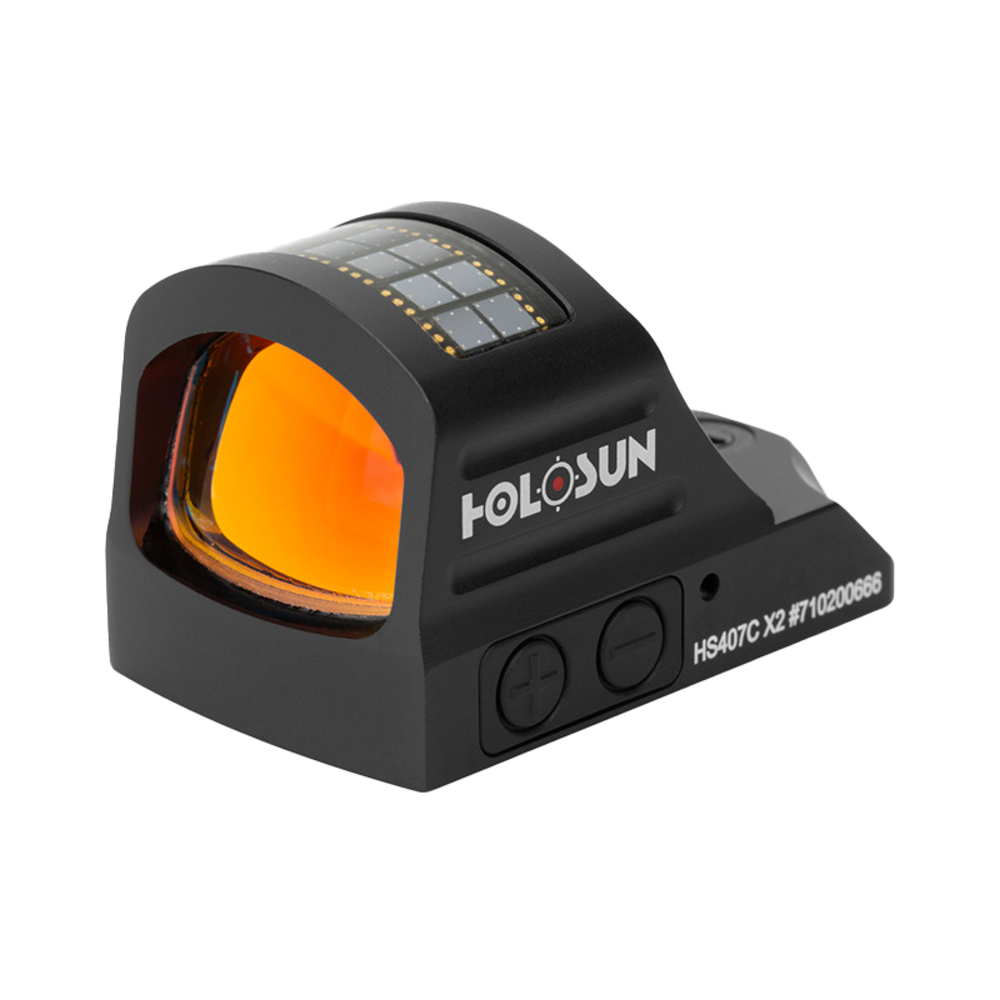 Holosun 407C X2 - 2 MOA Red Dot Solar Powered Reflex Sight - featured image