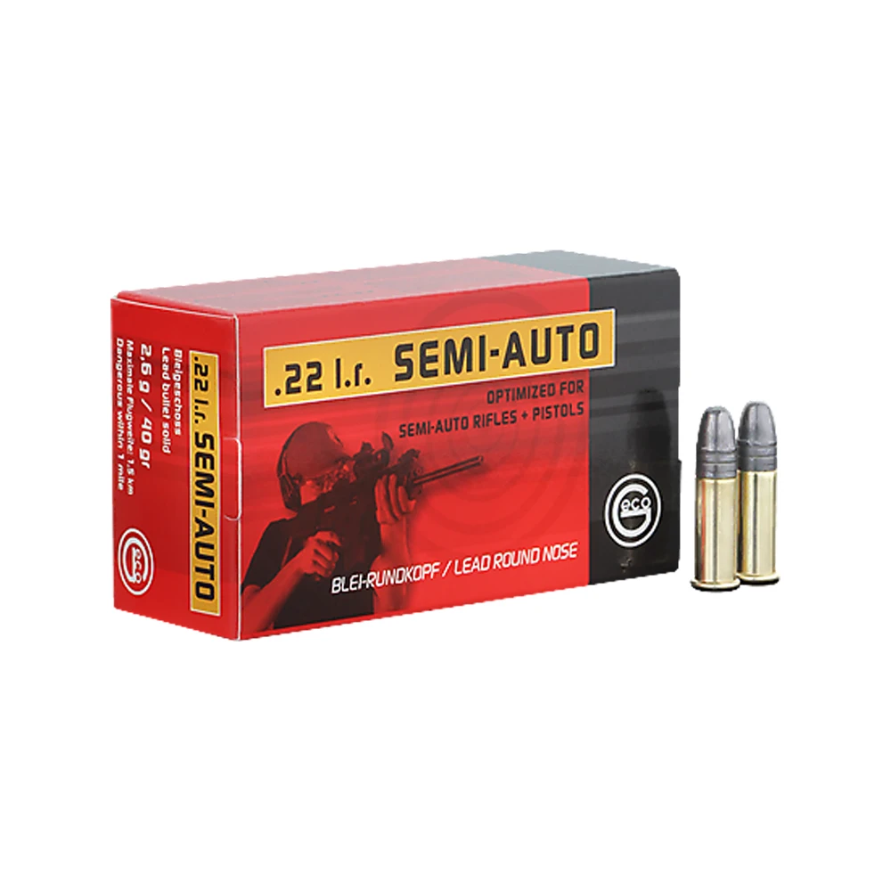 Geco 22LR Semi Auto ammunition - featured image