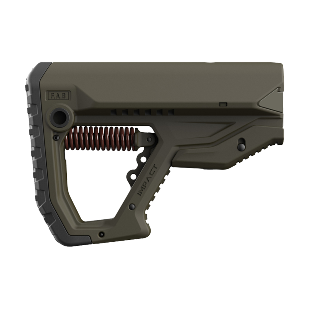 FAB Defense GL Core Impact Collapsible AR15 Buttstock Green - featured image
