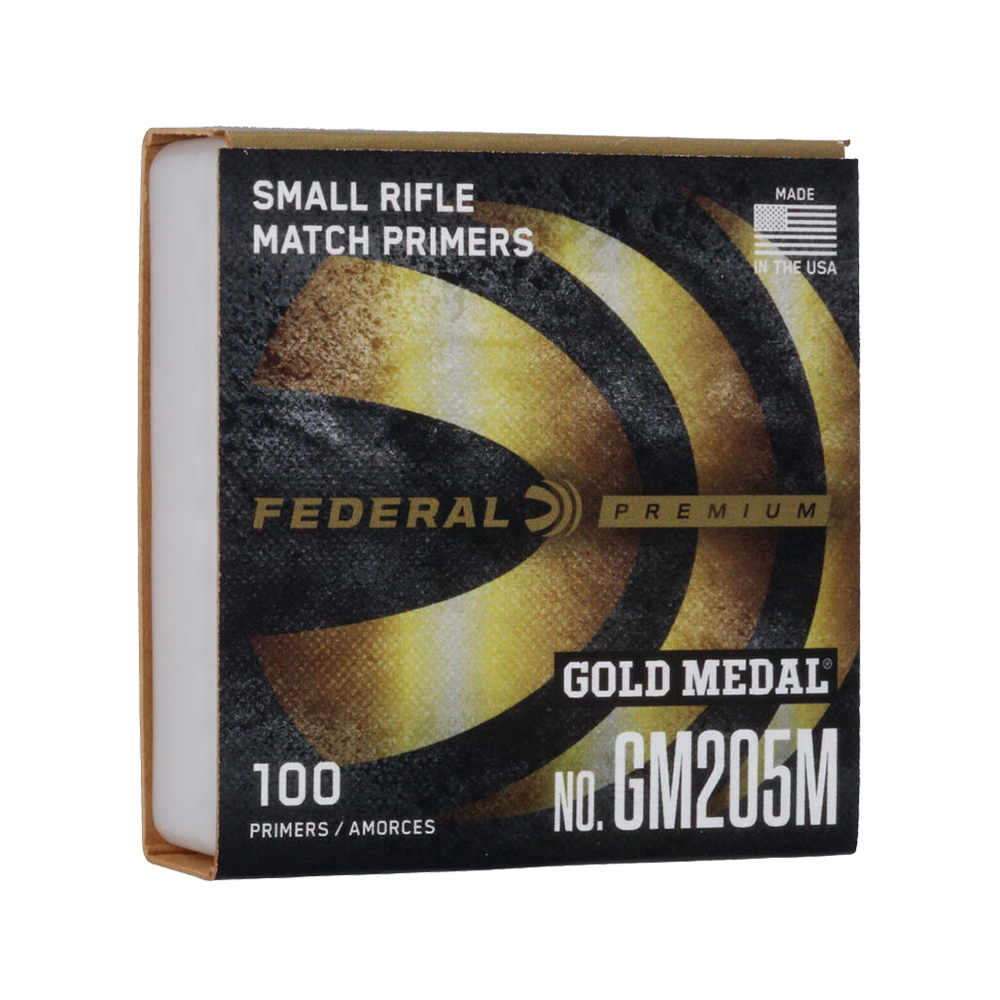 Fedral Gold Medal Small Rifle Primer (100 Pack) - featured image