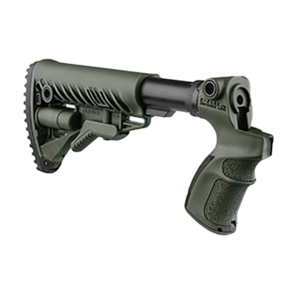 FAB Defense Mossberg 500 Solid Piece Pistol Grip Stock Green - featured image