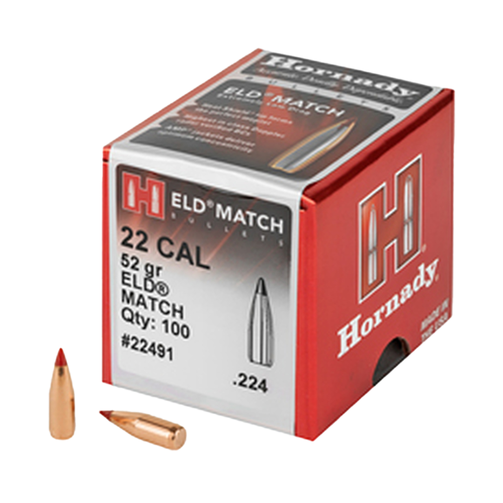 Hornady .224 52Gr Eld (100) - featured image
