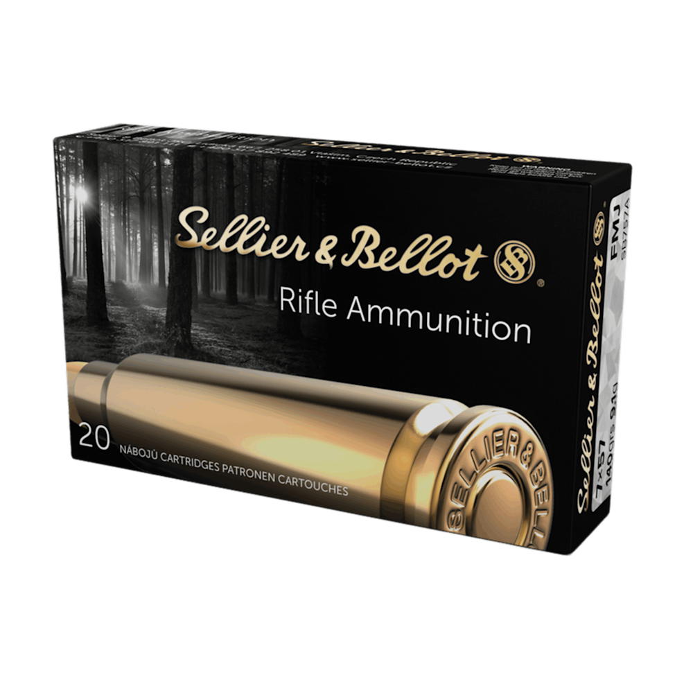 S&B 7x57 FMJ Mauser 140gr Rifle Ammo - featured image