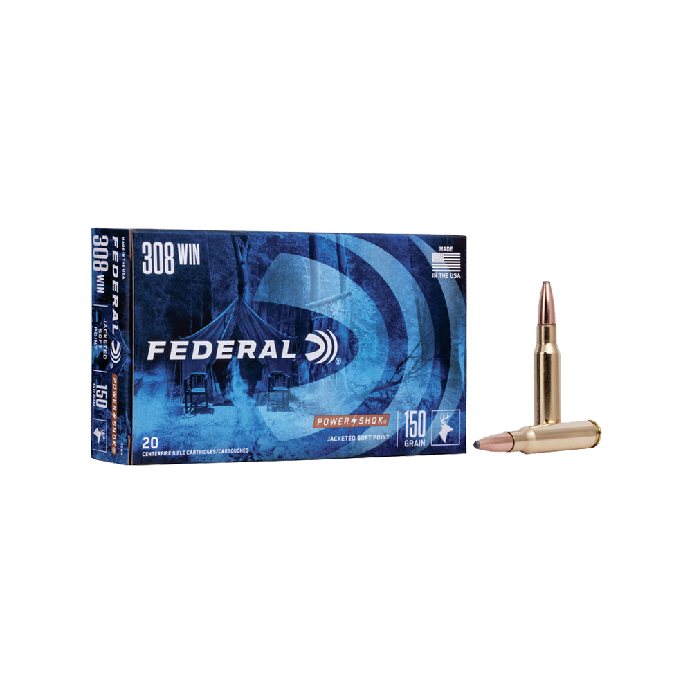 Federal Power Shok .308 Sp 150Gr - featured image