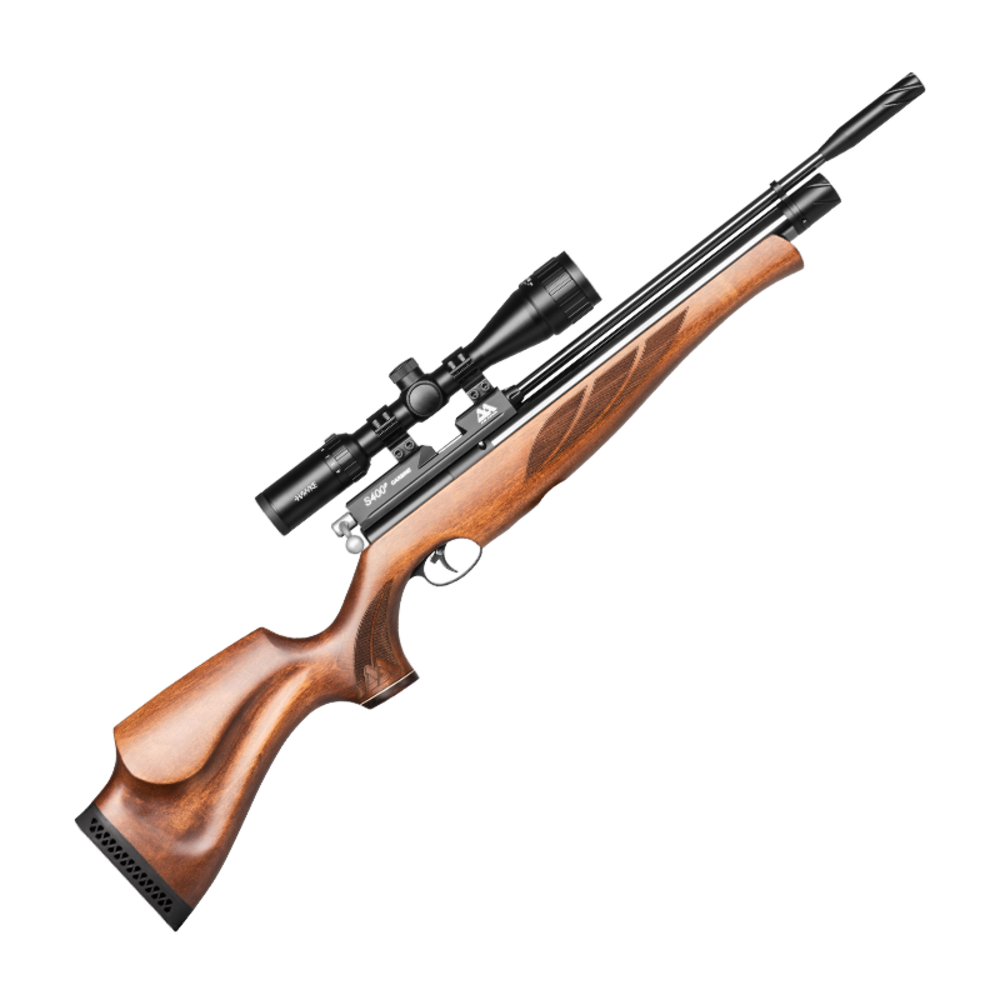Air Arms S400 Air Rifle Carbine .177 Superlite Brown - featured image