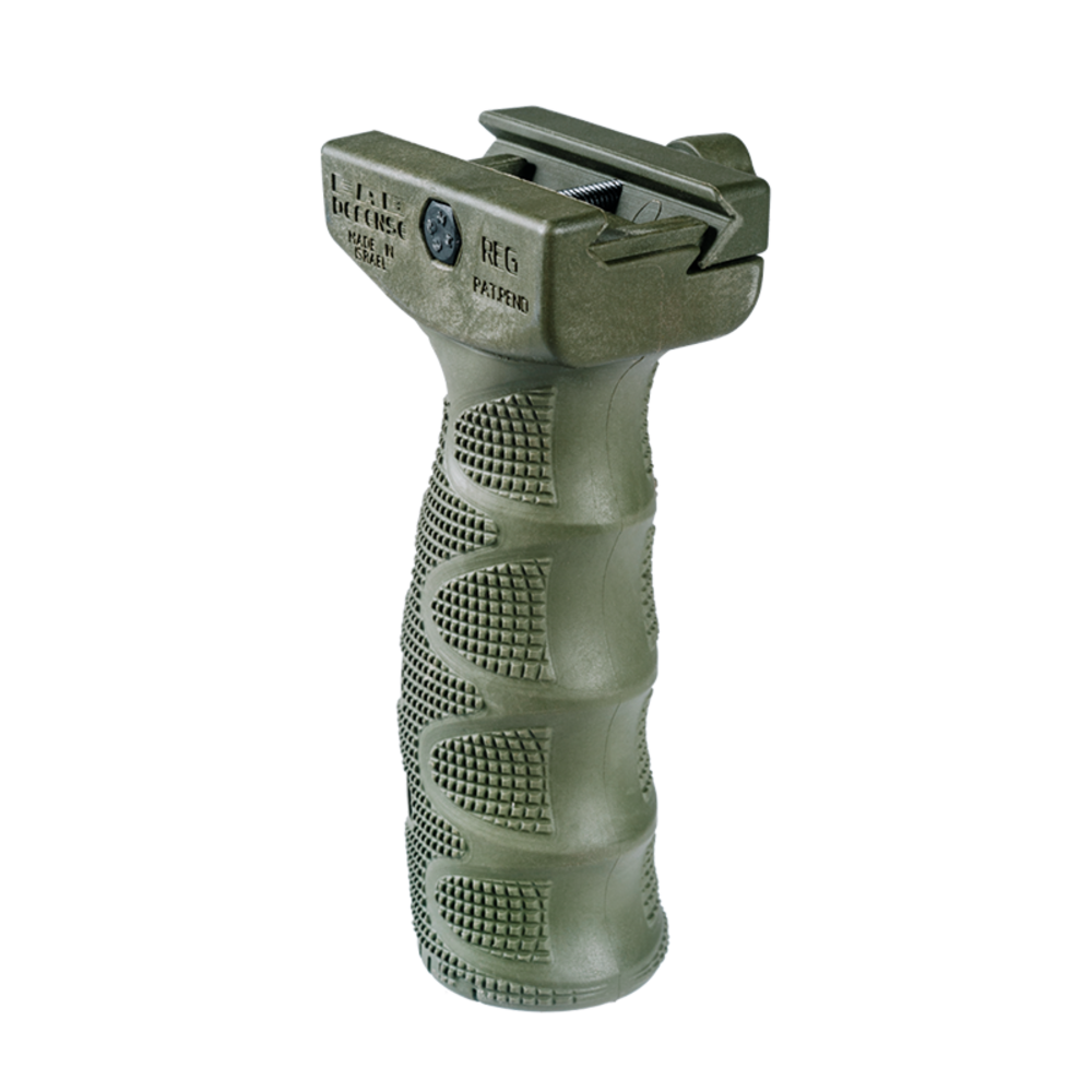 FAB Defense AR15 Rubberised Ergonomic Foregrip Green - featured image