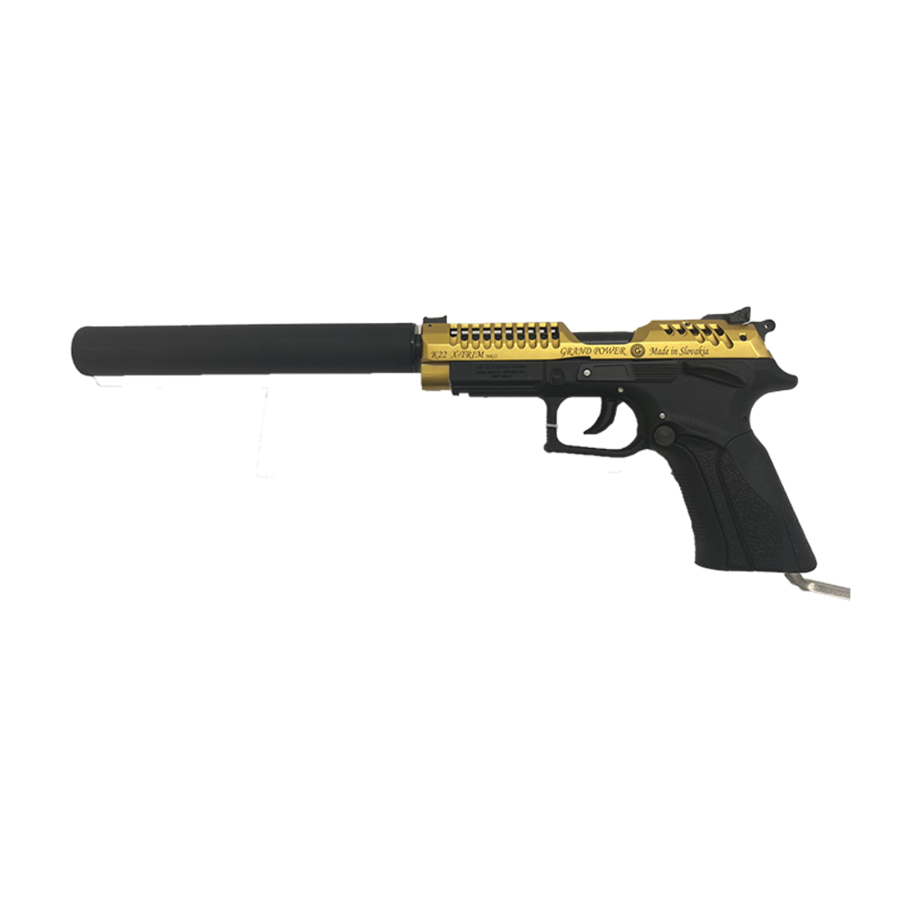 Grand Power K22 X-Trim 22LR Long Barrel Pistol Gold - featured image