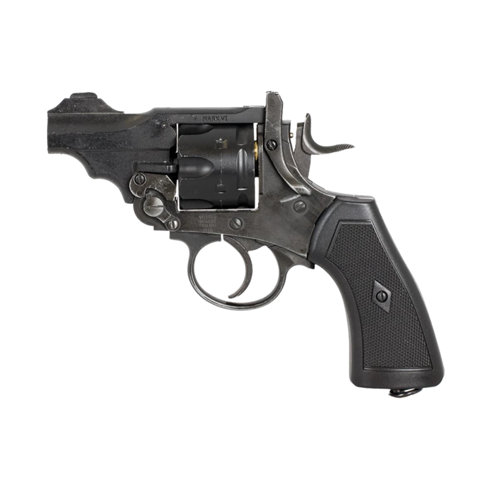 Webley Mk VI .455 2.5" Barrel Air Pistol Black .22 - featured image