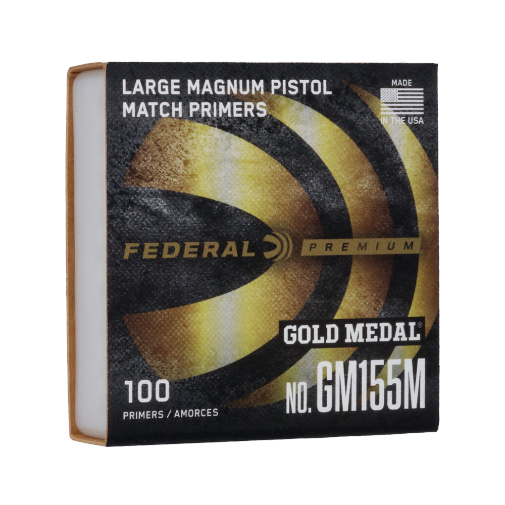 Fedral Gold Medal Magnum Large Pistol Primer (100 Pack) - featured image