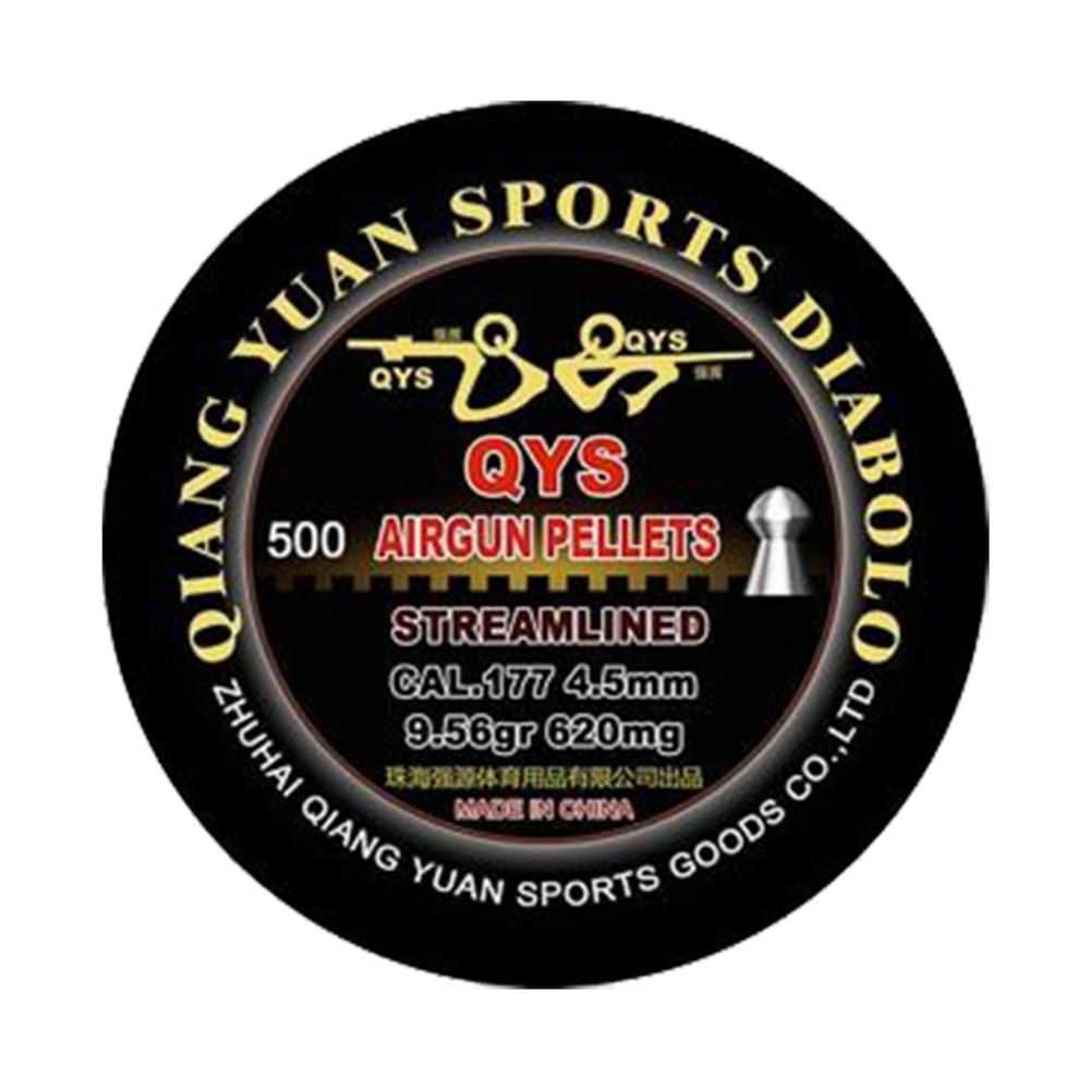 Qys Streamlined Nose Heavies .177/4.50 9.56Gr (500) - featured image