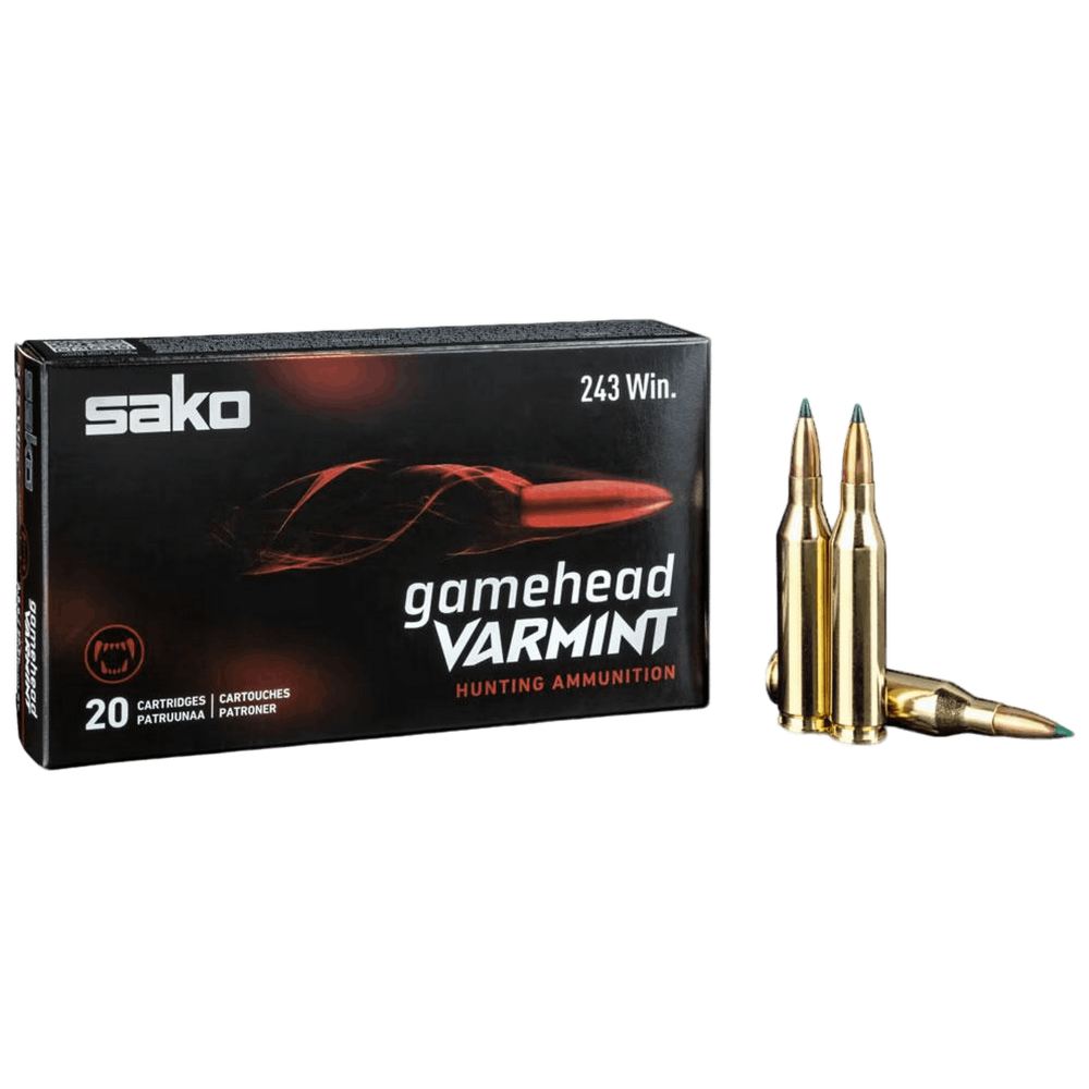 Sako .243 Gamehead Varmint 103E TP 76Gr Ammo - featured image