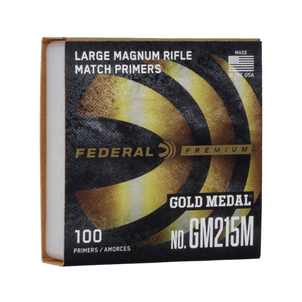 Fedral Gold Medal Magnum Large Rifle Primer (100 Pack) - featured image