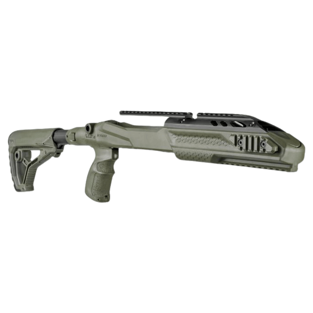 FAB Defense Ruger 10/22 M4 Collapsible Pro Stock Green - featured image