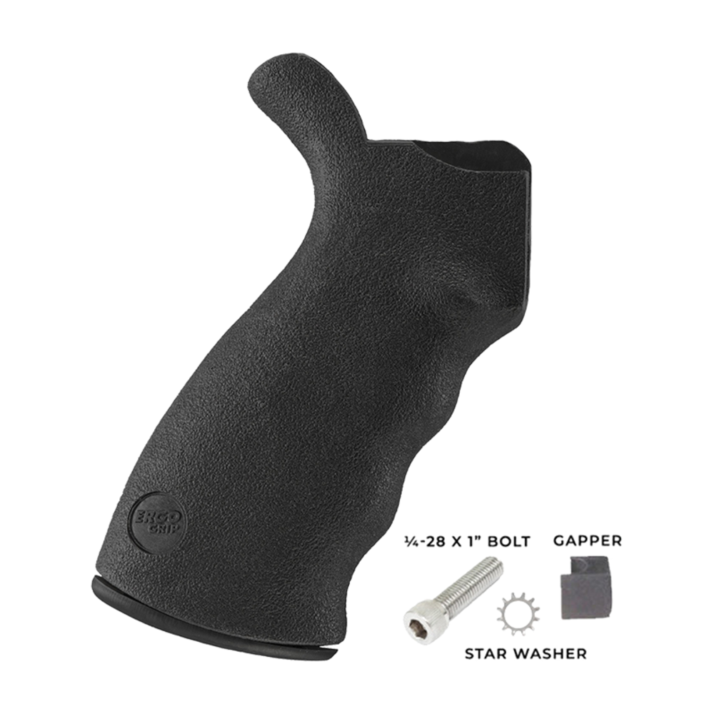 Ergo Enhanced AR15/M16 Ambidextrous Suregrip Grip Black - featured image