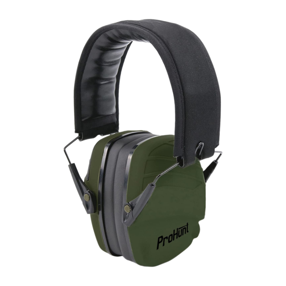 Pro Hunt Ear Defenders Green - featured image