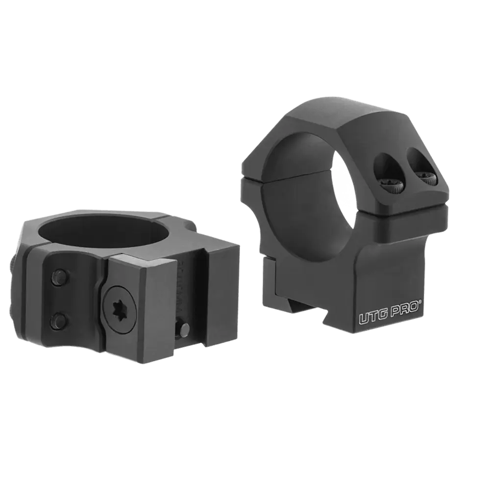UTG PRO POI 30mm Scope Rings Dovetail Low - featured image