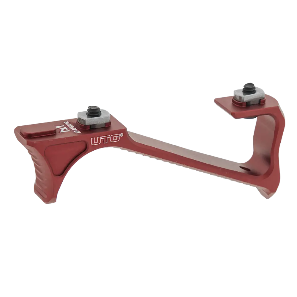 UTG Ultra Slim Angled Foregrip M-Lok Red - featured image