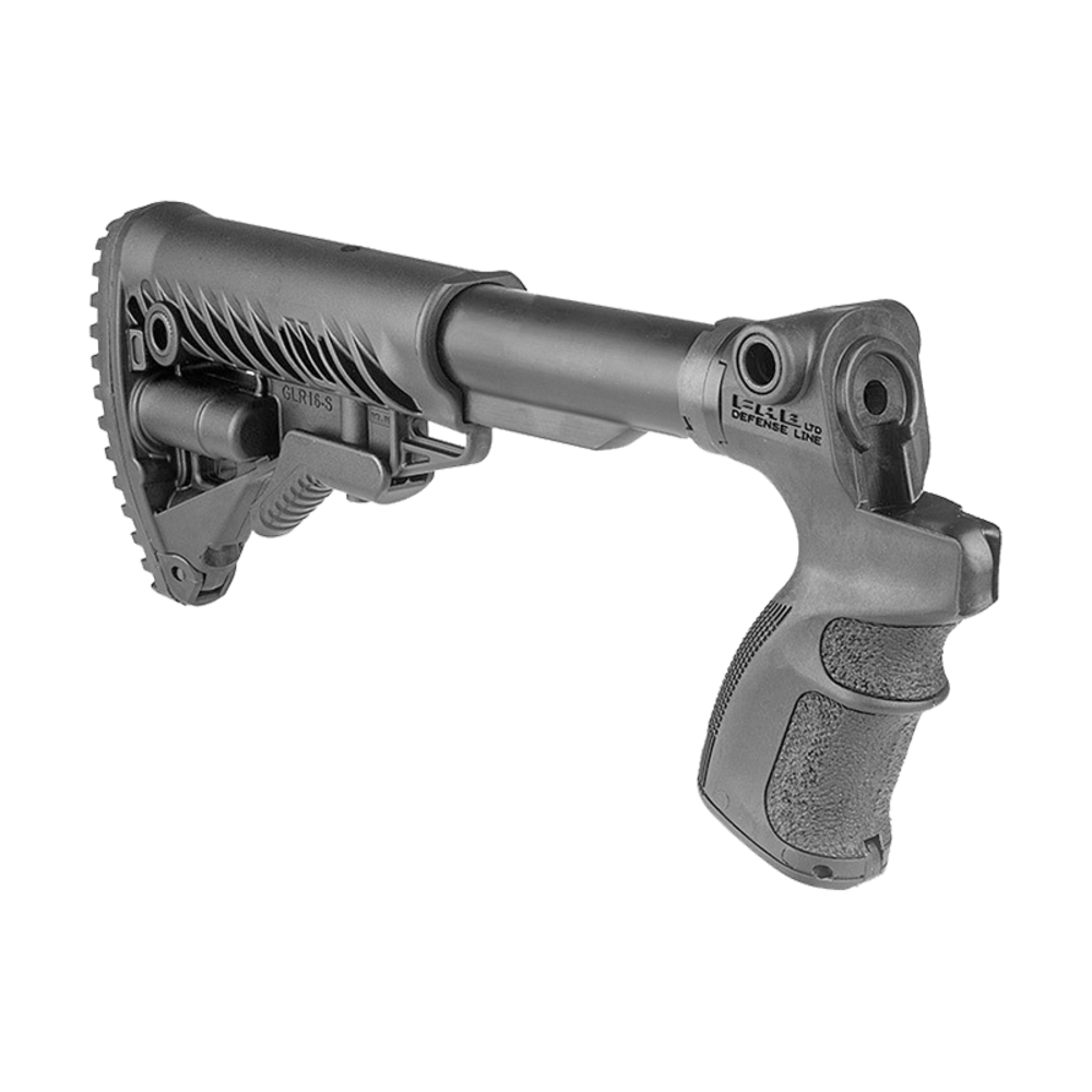 FAB Defense Mossberg 500 Solid Piece Pistol Grip Stock Black - featured image