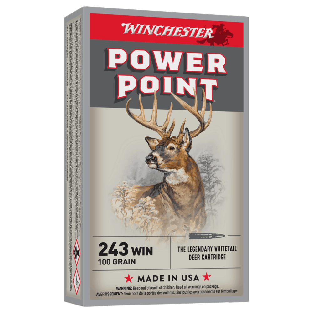 Winchester Power Point 243 100Gr Ammo - featured image