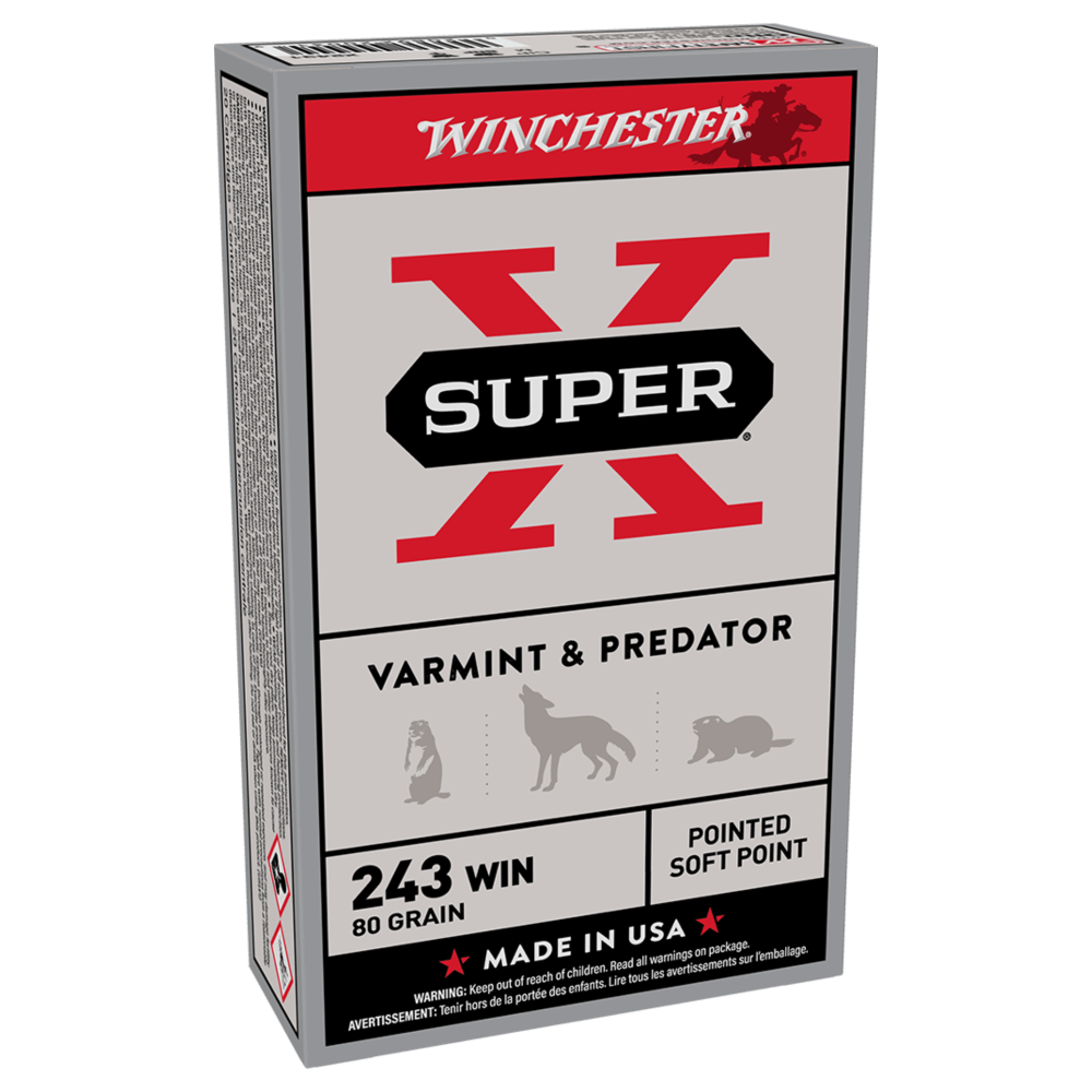 Winchester Super X 243 80Gr Ammo - featured image