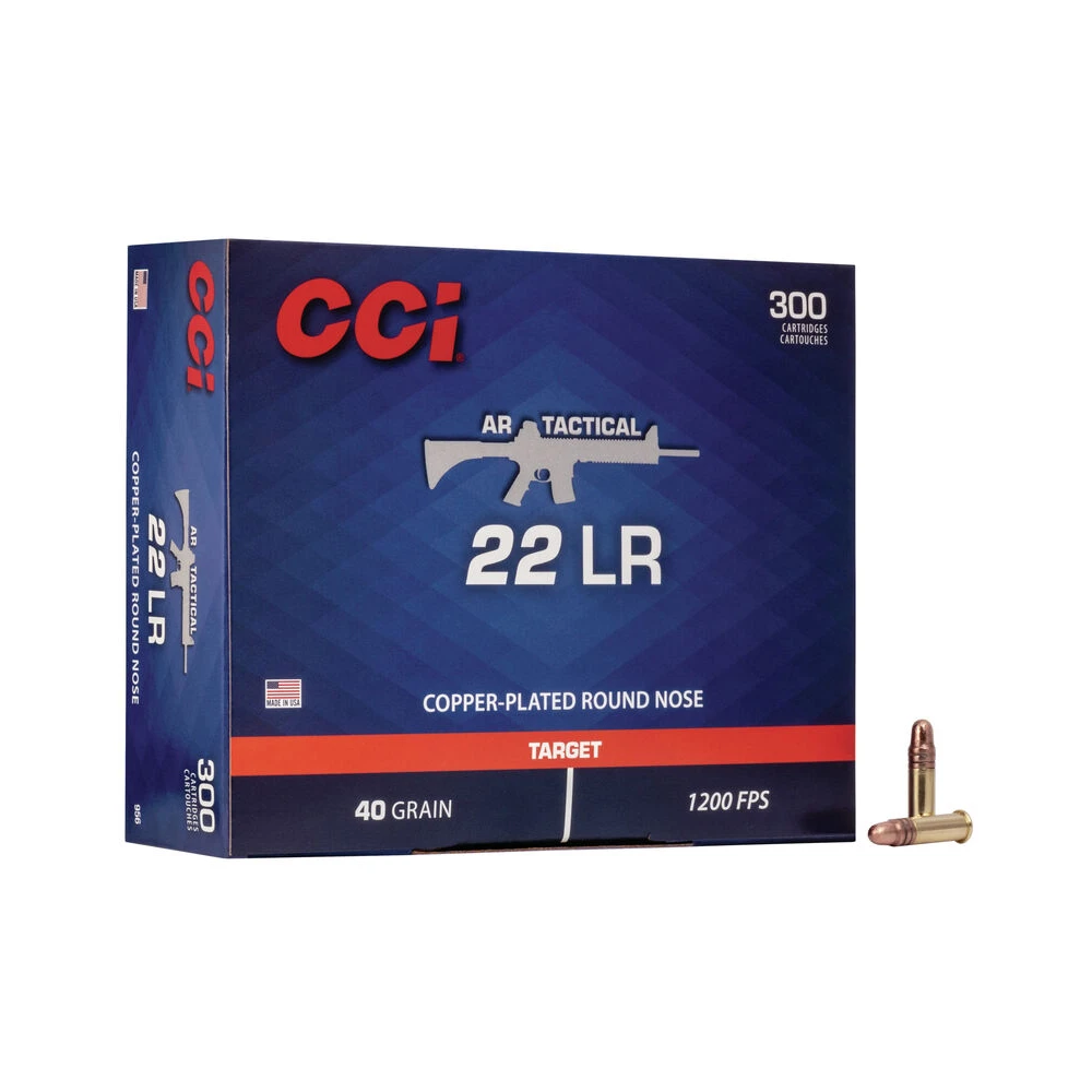 CCI AR Tactical 22LR 40gr - featured image