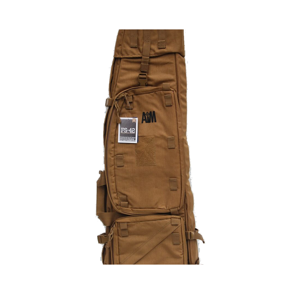 AIM FS-42 Tactical Drag Bag Tan - featured image
