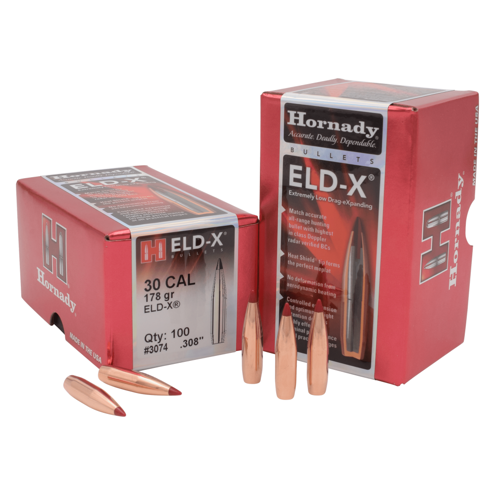 Hornady Eld-X Bullets 30Cal 178Gr - featured image