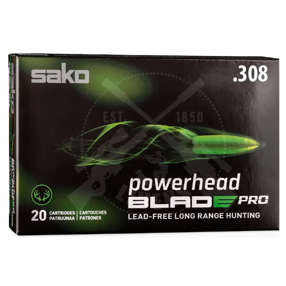 Sako 308 Cal Powerhead Blade Pro 130gr - featured image