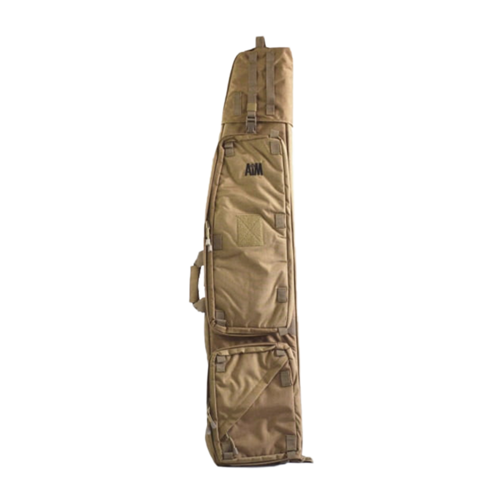 AIM 50 Tactical Drag Bag Tan - featured image