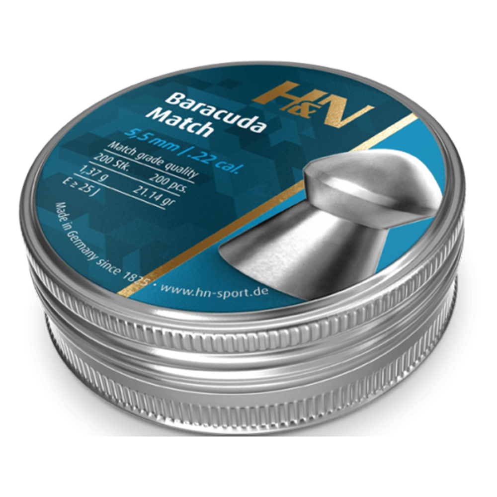 H&N Baracuda Match .22 Pellets (200) - featured image