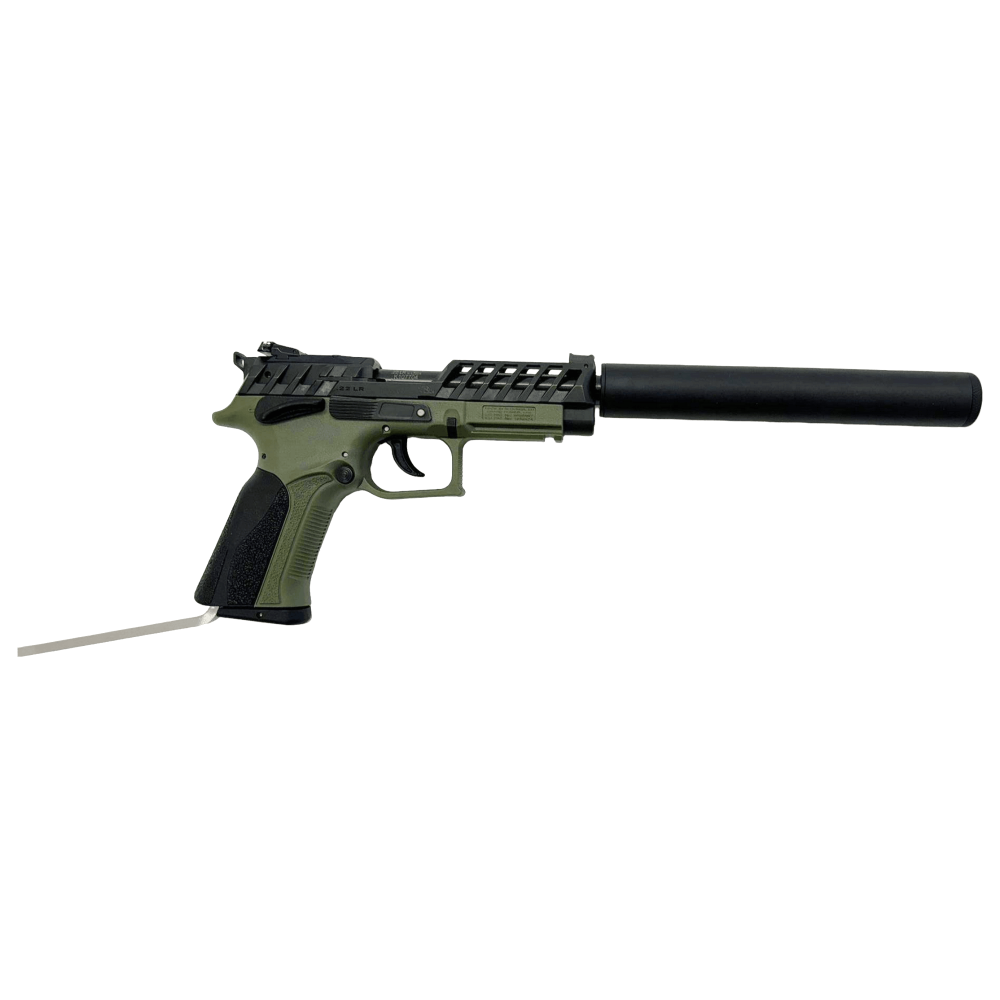 Grand Power K22 MK23 X-Trim 22LR Long Barrel Pistol Green - featured image