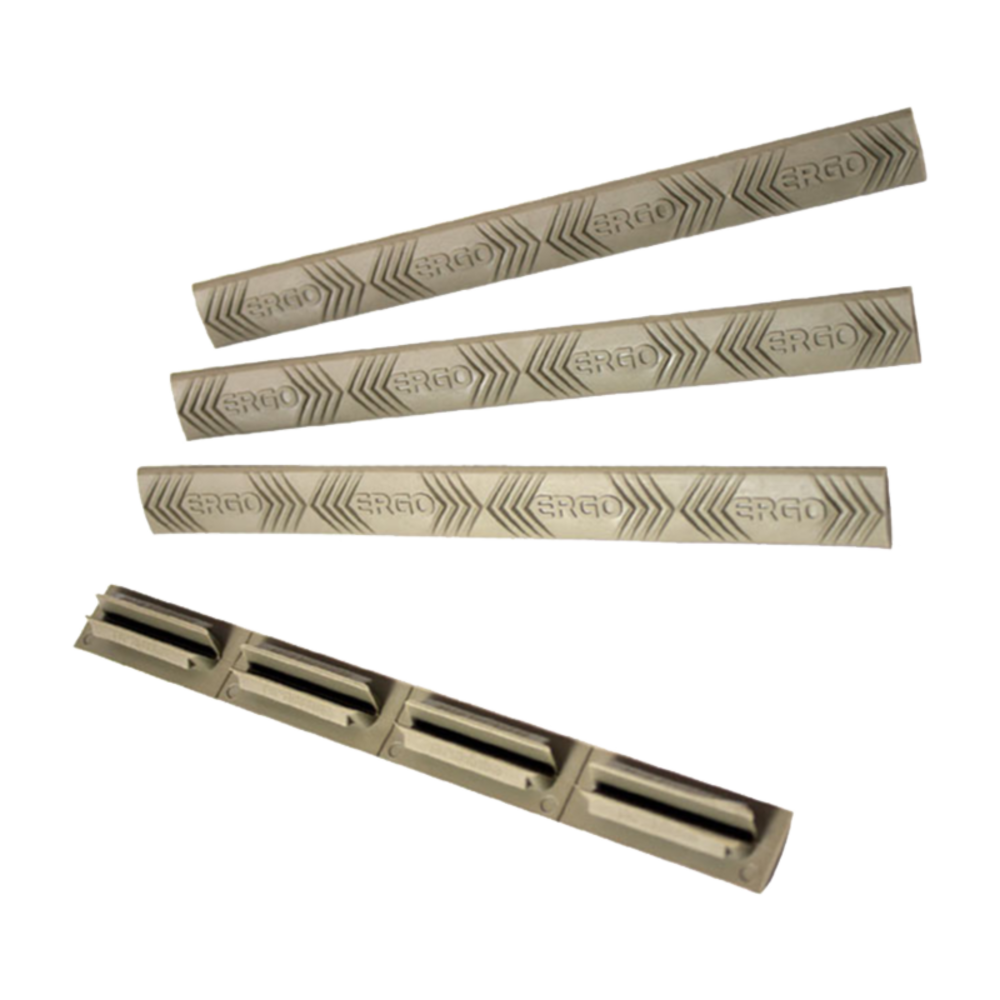 Ergo Modular Wedgelok Rail Covers M-Lok (4 Pack) Dark Earth - featured image