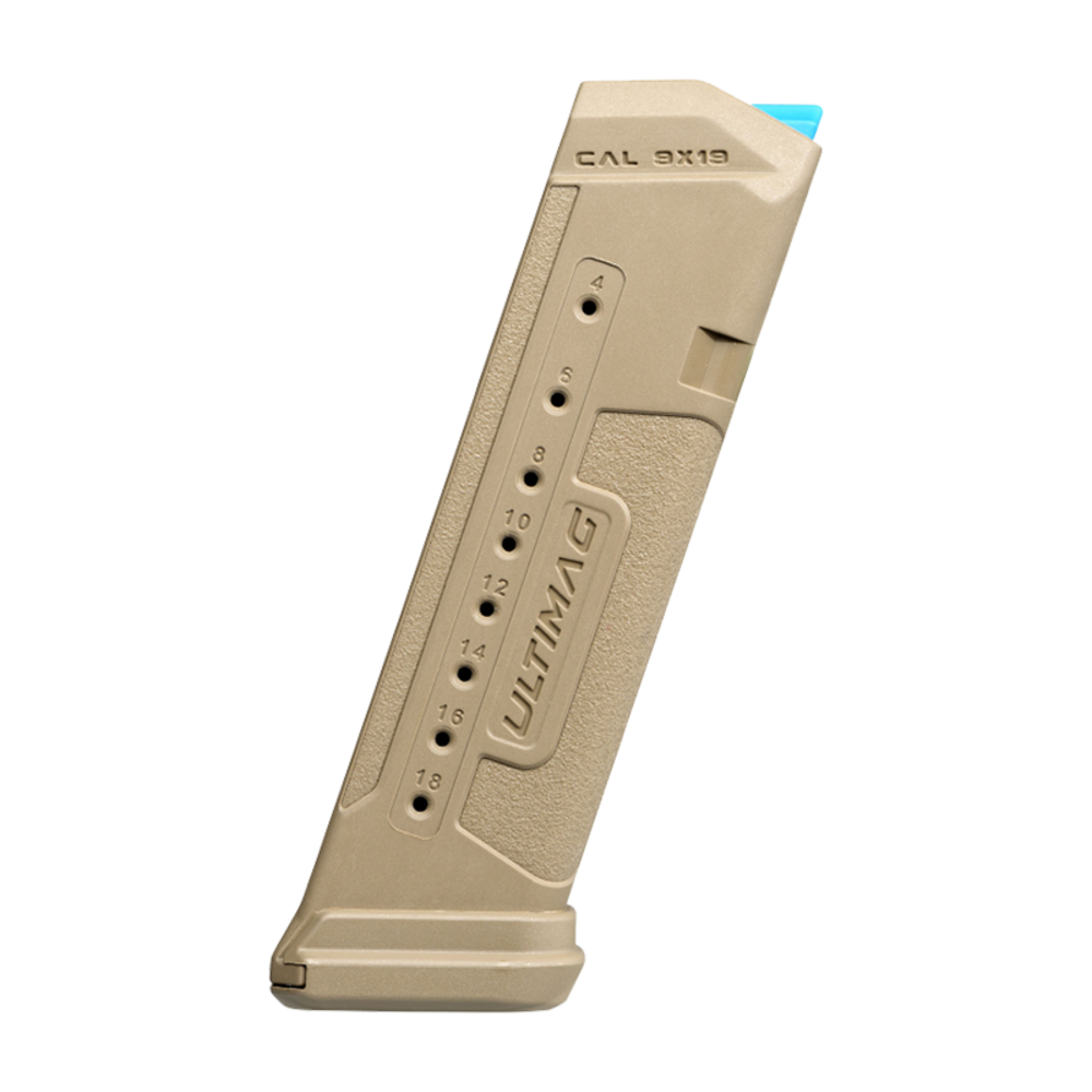 FAB Defense Ultimag Glock Magazine Tan 18 Rounds - featured image
