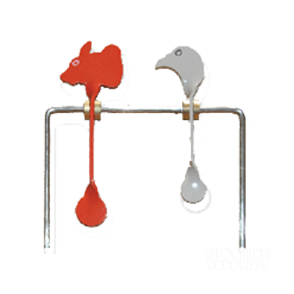 Double Spinning Target - Pigeon And Rat - featured image