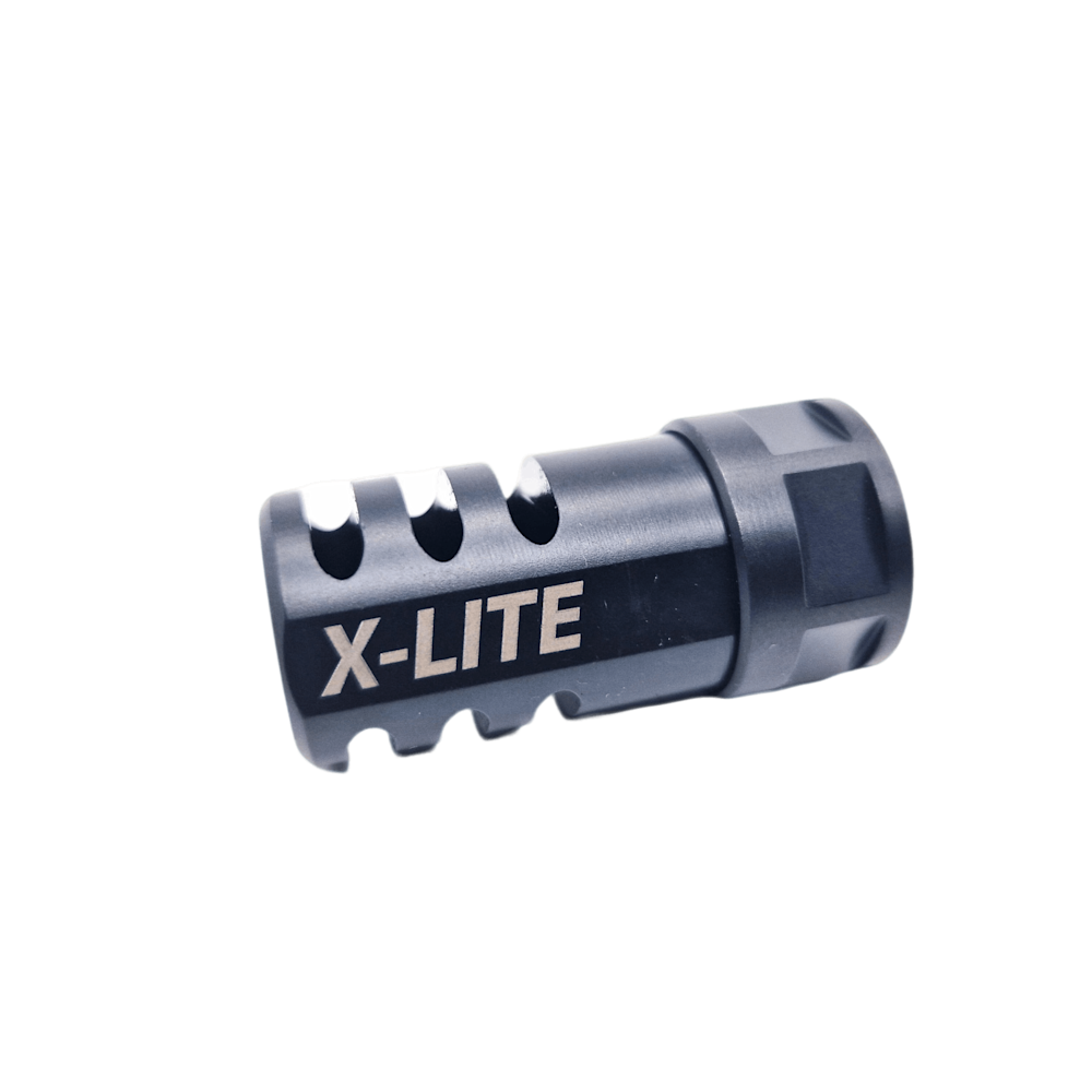 Black Rifle X-Lite Self-Timing Muzzle Brake - Black - featured image