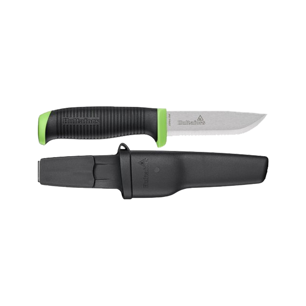 Hultafors Rope Knife Serrated Black/Green - featured image