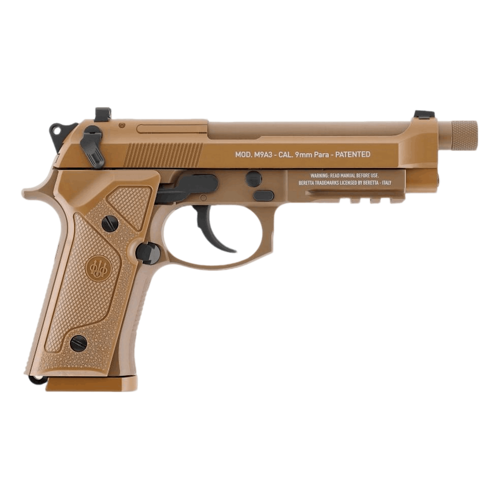 Umarex Beretta M9 A3 Full Metal Air Pistol 4.5mm BB FDE - featured image