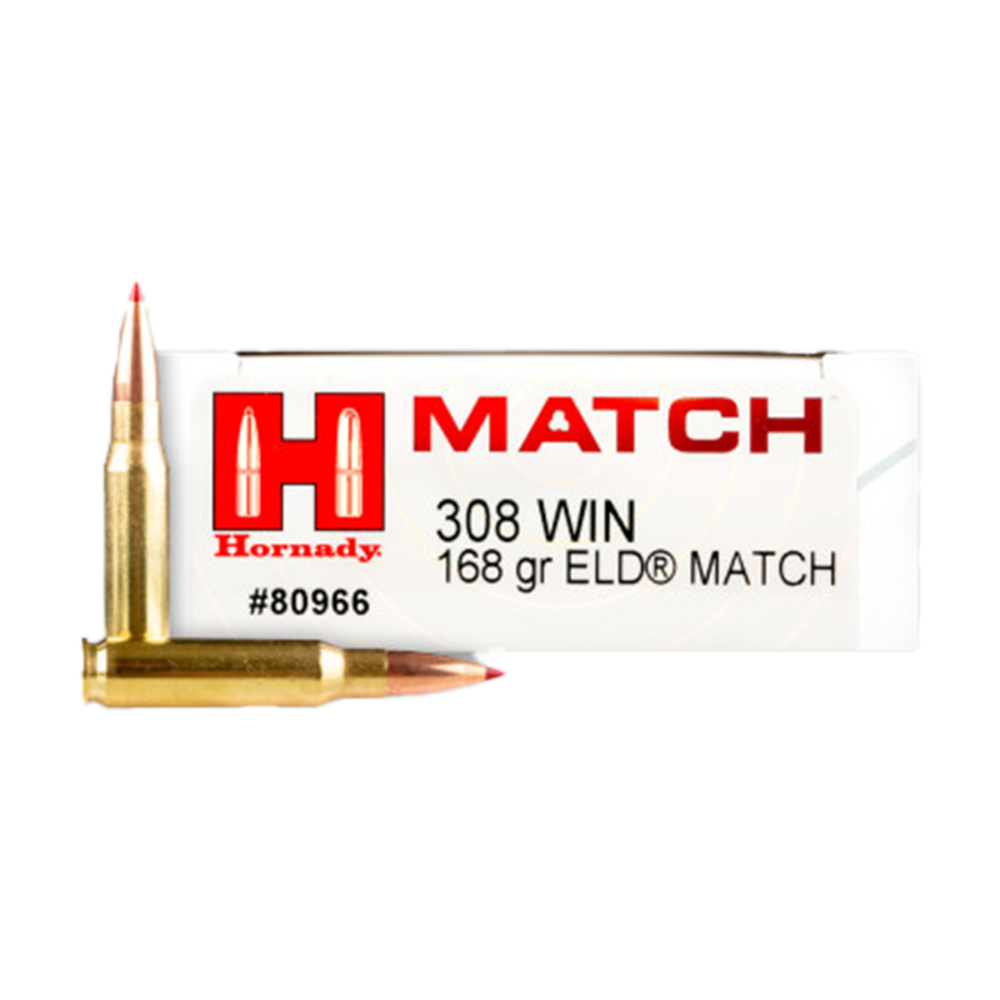 Hornady 308 168G Eld Match - featured image