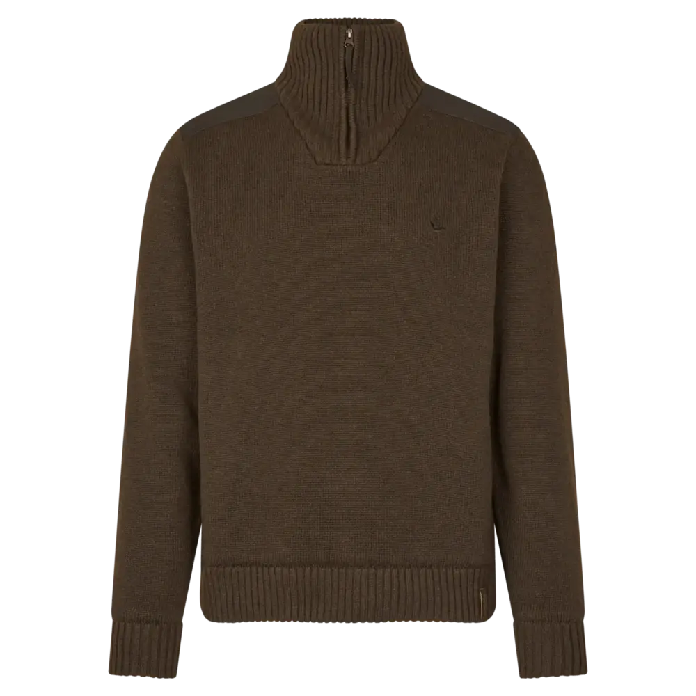 Seeland Haze Windbreaker Knit Dark Brown Large - featured image