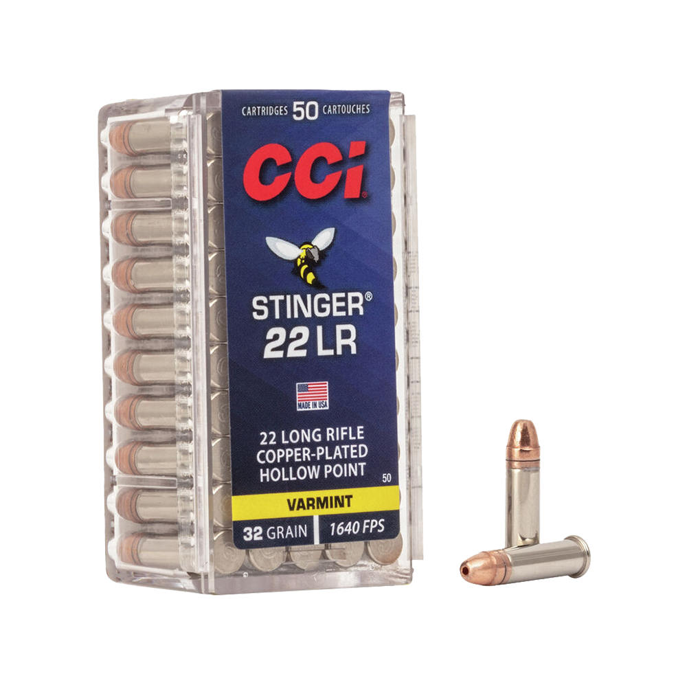 CCI Stinger Hyper Velocity HP 22LR 32gr - featured image