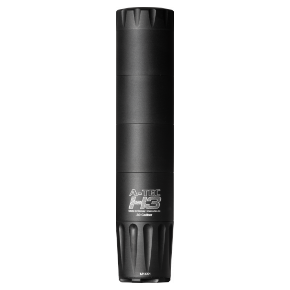 A-TEC Hertz H3-3 Moderator 6.5 Cal 5/8x24 UNEF - featured image