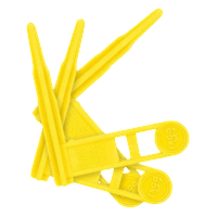 Ergo Safety Chamber Flag for Centrefire - Yellow (3 pack) - Firearm Safety Device