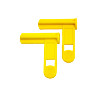 Ergo Safety Chamber Flag for Shotgun - Yellow (2 pack) - Firearm Safety Device