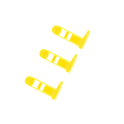 Ergo Safety Chamber Flag for 22-45 - Yellow (3 pack)