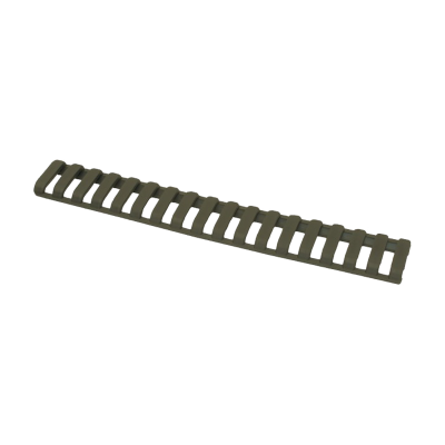 Ergo 18 Slot Low Profile Ladder Rail Cover (3 Pack) OD Green