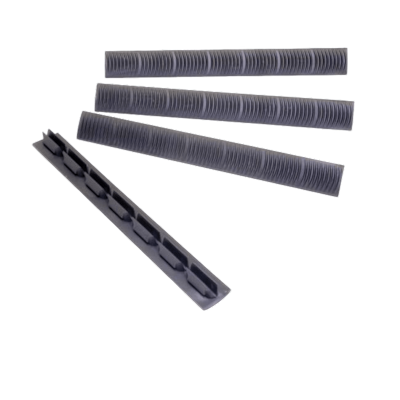 Ergo Modular Wedgelok Rail Covers KeyMod 7 slot (4 Pack) Graphite Grey